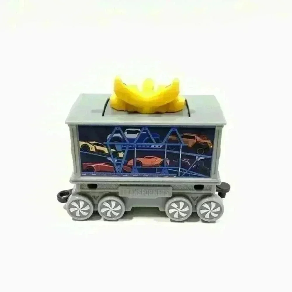 ❤️ NIP Transformers Train Car McDonalds Holiday Express Meal Collectible Toy